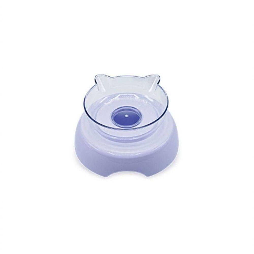 Comedouro Com Altura Plasvale Branco