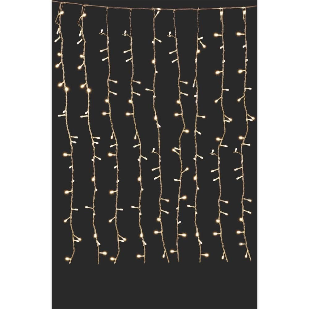 Cortina Led 160 Lâmpadas Branco 1.5X15M 220V