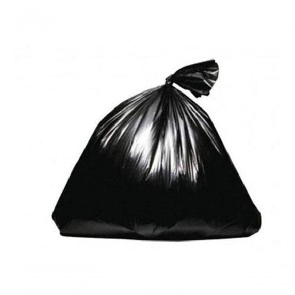 Saco De Lixo Preto Lemeplas 20 Litros Com 100 Unidades