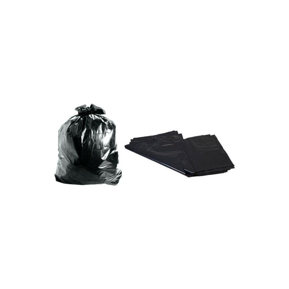 Saco Para Lixo 50 Litros Preto 150 Unidades