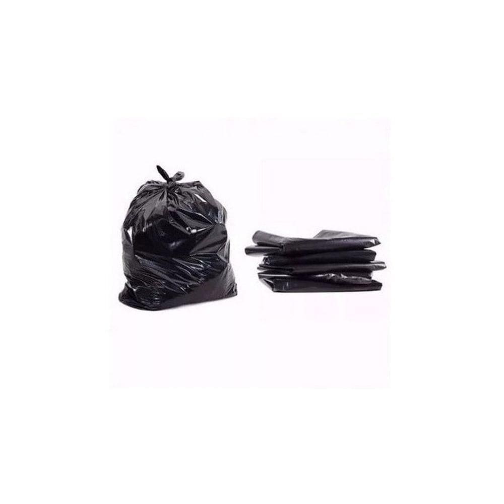 Saco De Lixo Reforçado Preto 50 Litros C- 100 Unidades