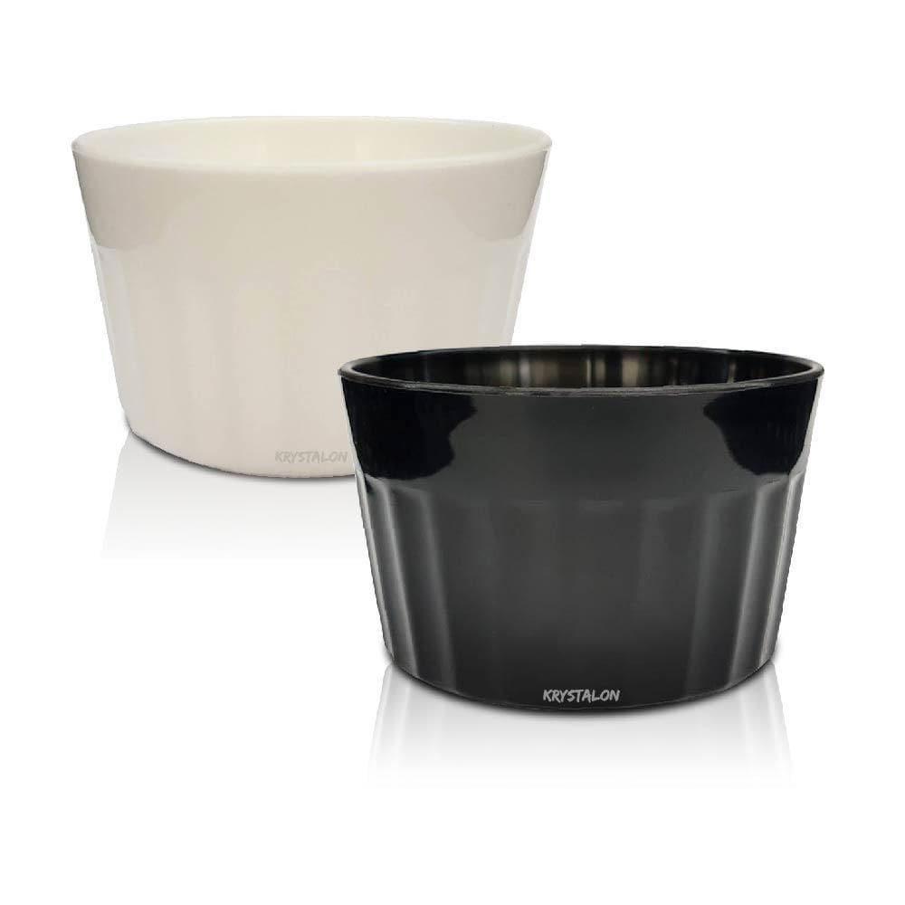 Kit 2 Ramequins Poliproplieno - Tigela Ramequim Krystalon