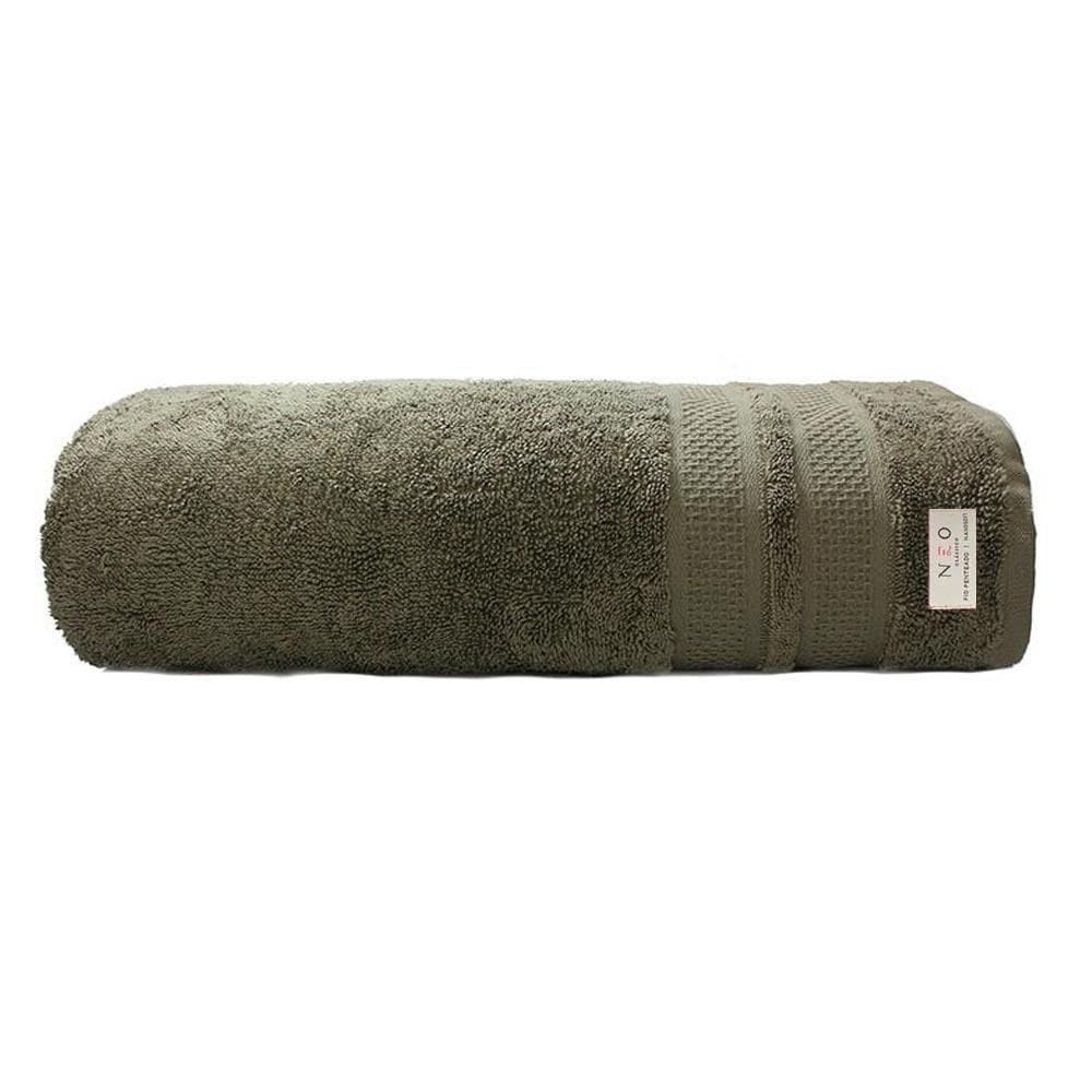 Toalha Banho Avulsa Neo Clássico Allure Banhão Marrom Camesa