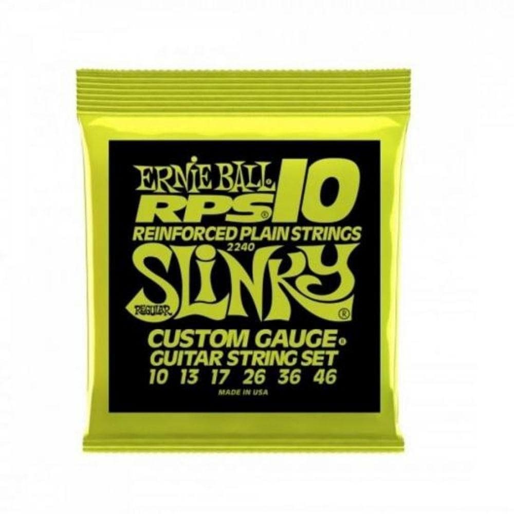 Encordoamento Para Guitarra 010.046 Rps Ernie Ball [f002]