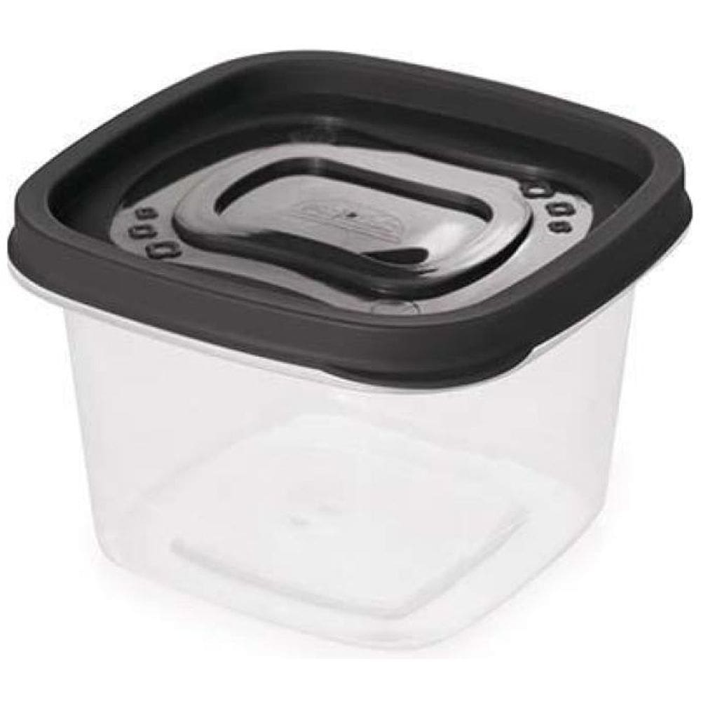 Pote Quadrado Para Alimentos 500 Ml Com Tampa