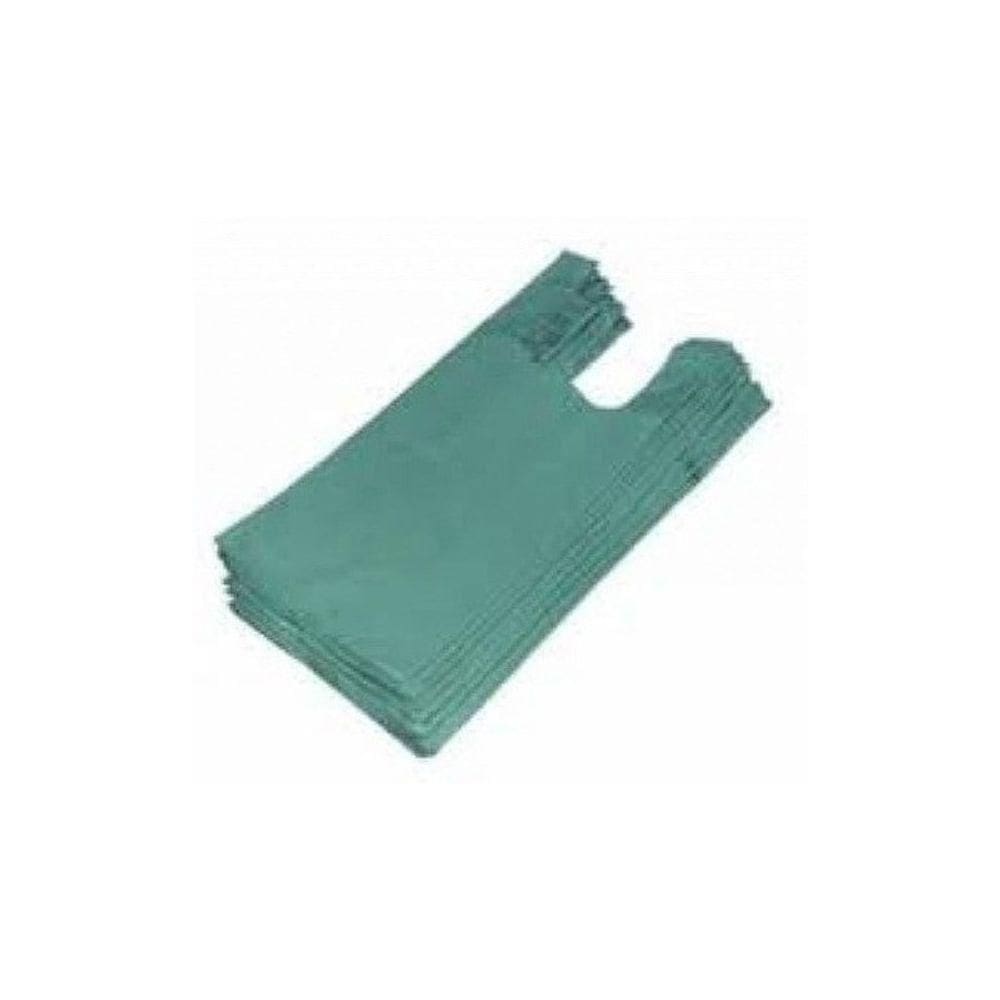 Sacola Plástica Reciclada Verde 40x50 10kg Aprox. 720 Un