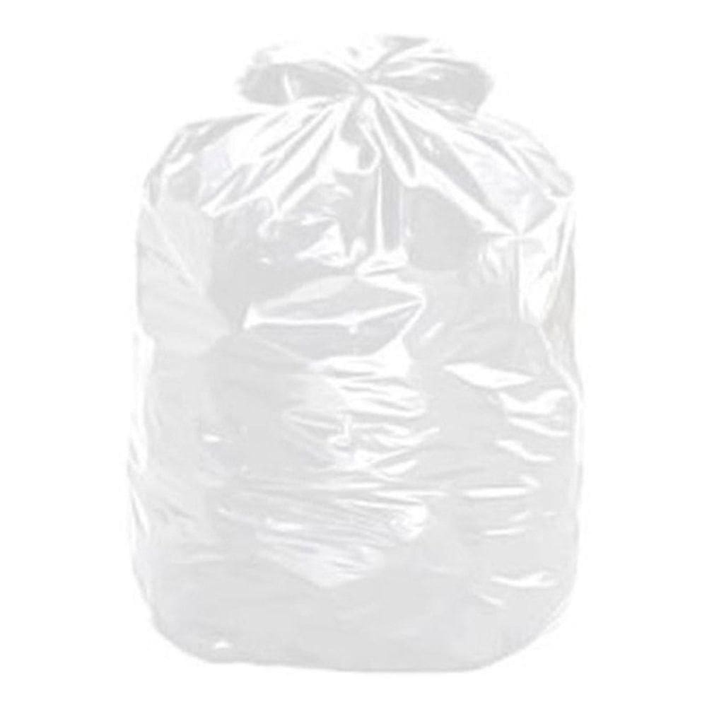 Saco Para Lixo Transparente 45x55x003 20l Com 100 Unidades -