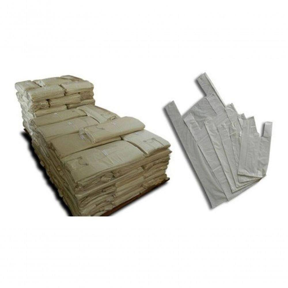 Sacolas Plasticas Branca Reciclada Recuperada 50x70 5kg