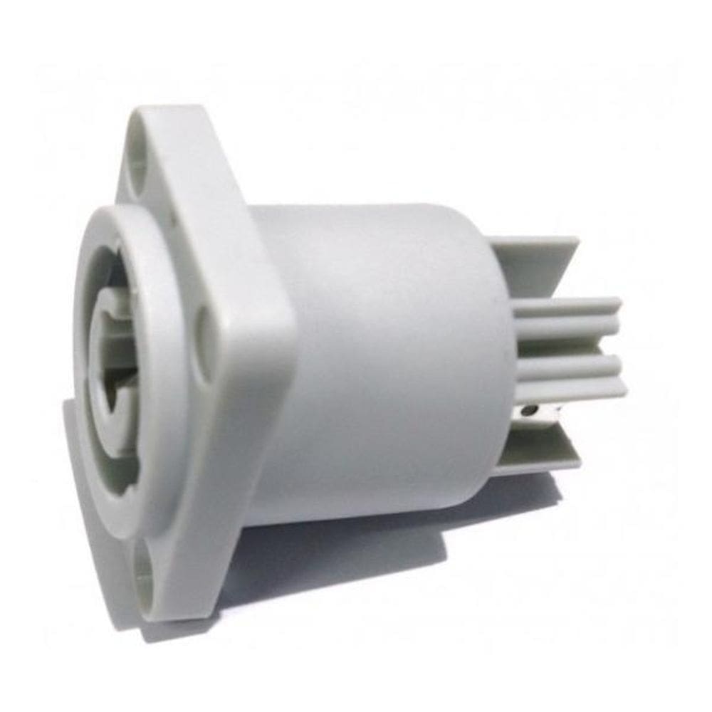 Kit 50 Conector Powercon Femea Branco