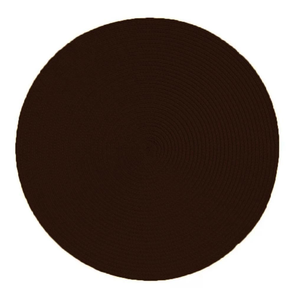 Lugar Americano Redondo Jolitex Marrom 38Cm