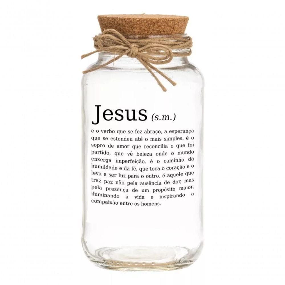 Pote 750ml Hermético Jesus