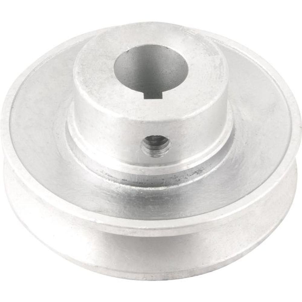 Polia Alumínio 1 Canal Perfil A 80mm Com Furo 3-4” - Vonder