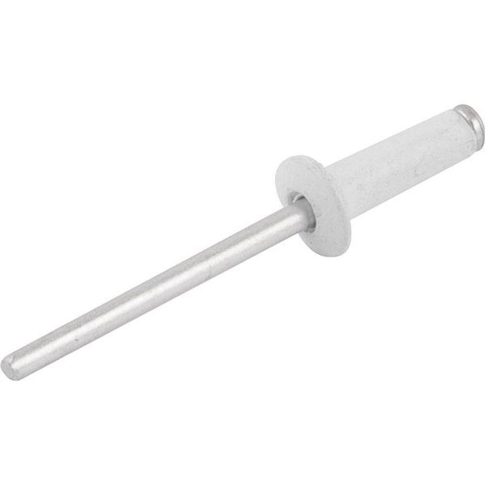 Rebite Alumínio Branco 3,2x8,0 Com 100 Peças - Nove54