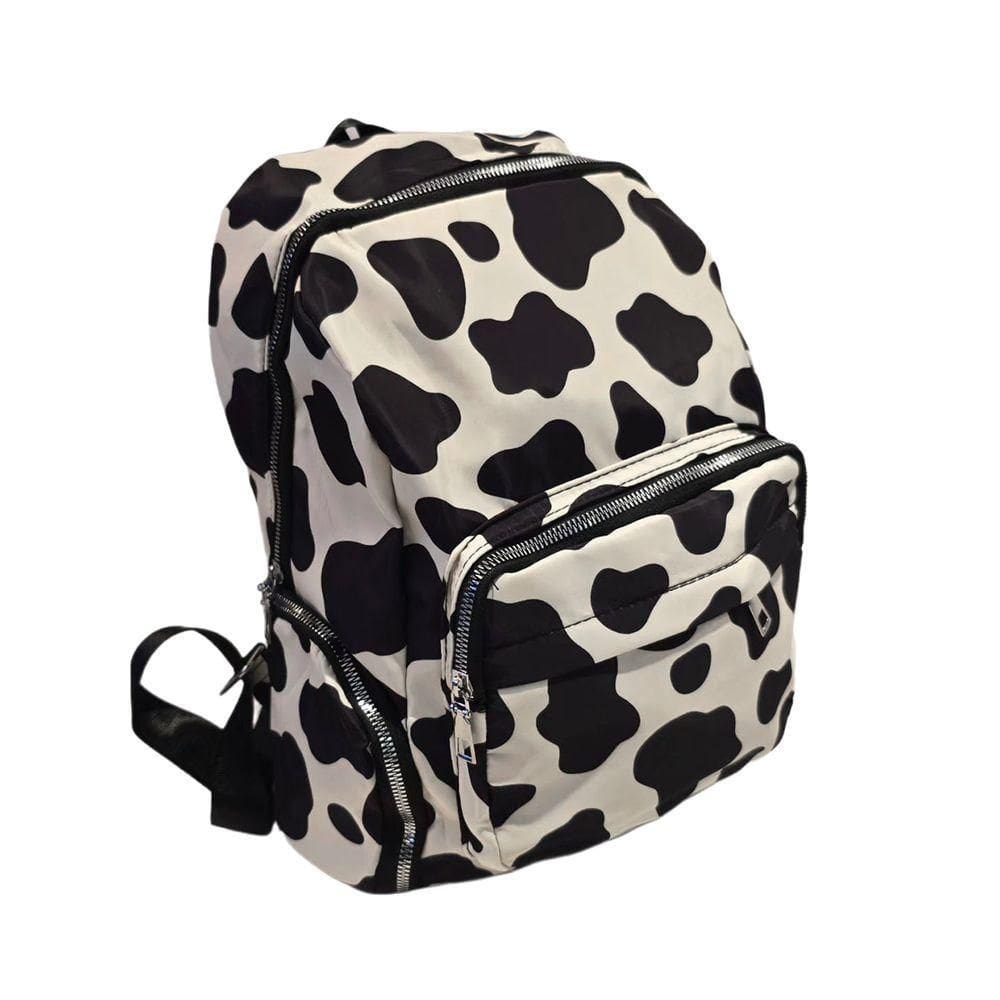 Mochila Escolar Média Estampa Vaquinha Faculdade Trabalho 1 Estampa Vaquinha