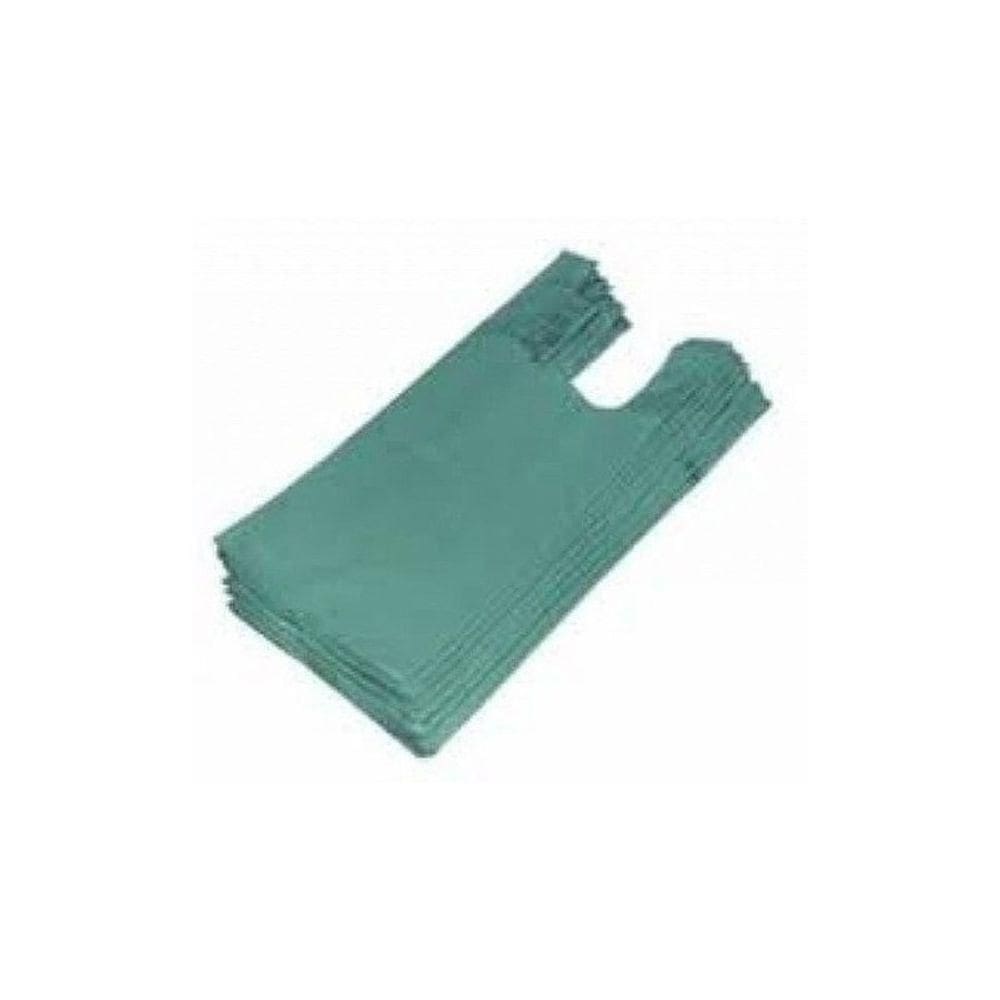 Sacola Reciclada 40 X 50 Verde Pacote Com 5 Kg