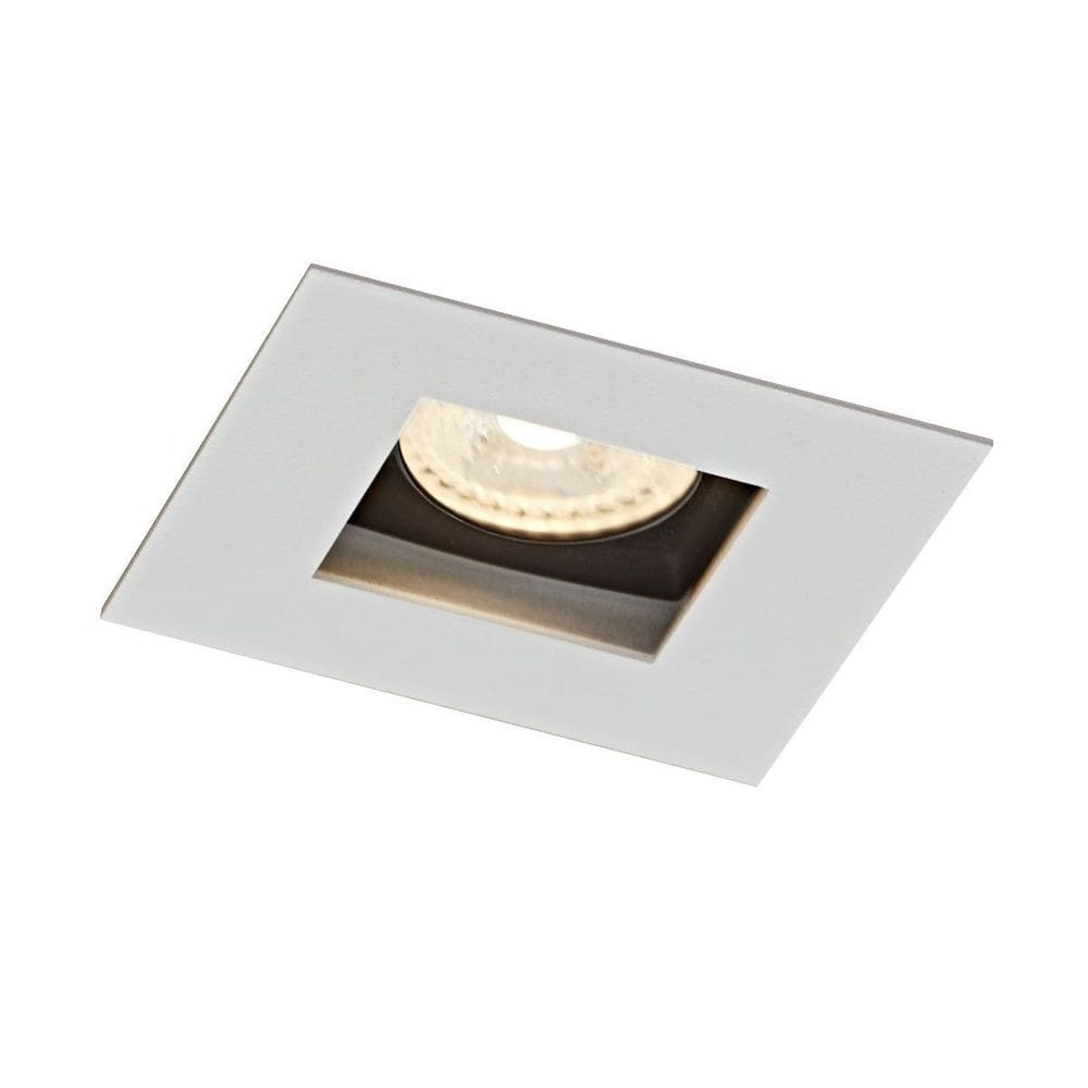 Spot De Embutir Recuado Mr16 Dicroica Alumínio Preto Ac976