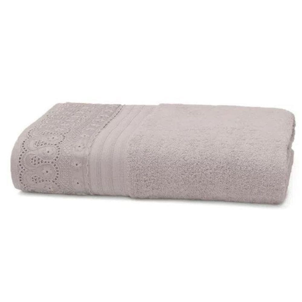 Toalha De Rosto Cristal Com Renda Buettner