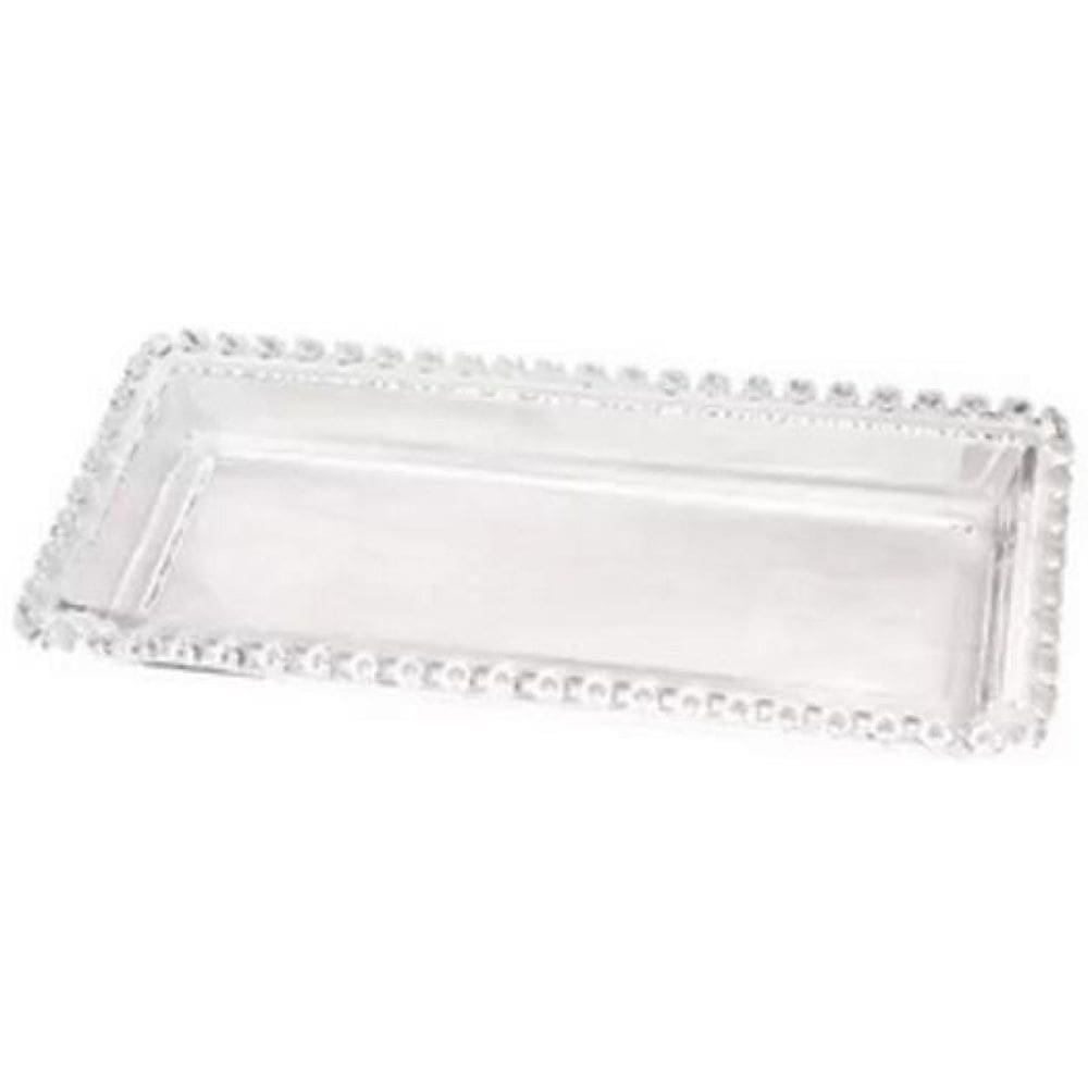 Travessa Oval De Cristal Coração Lyor - 25Cm X 13 X 2,50Cm