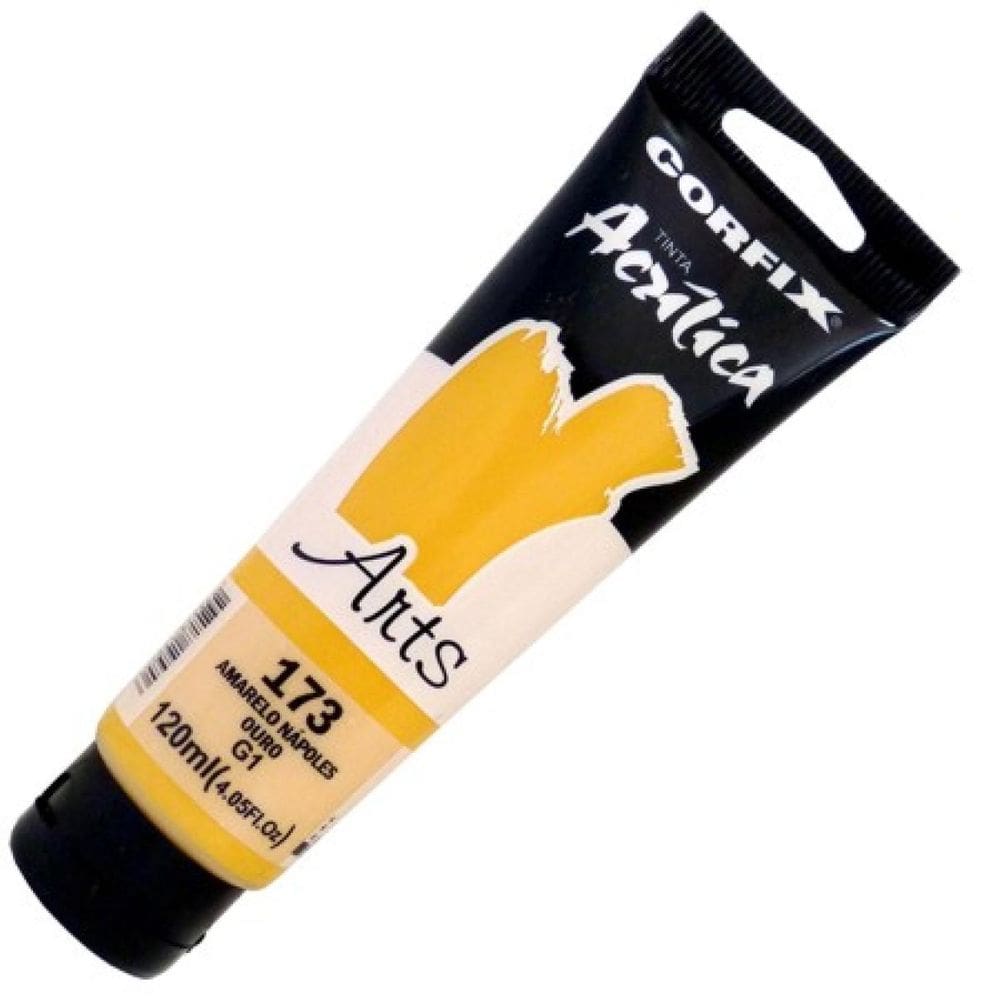 Tinta Acrílica Arts Amarelo Nápoles Ouro 173