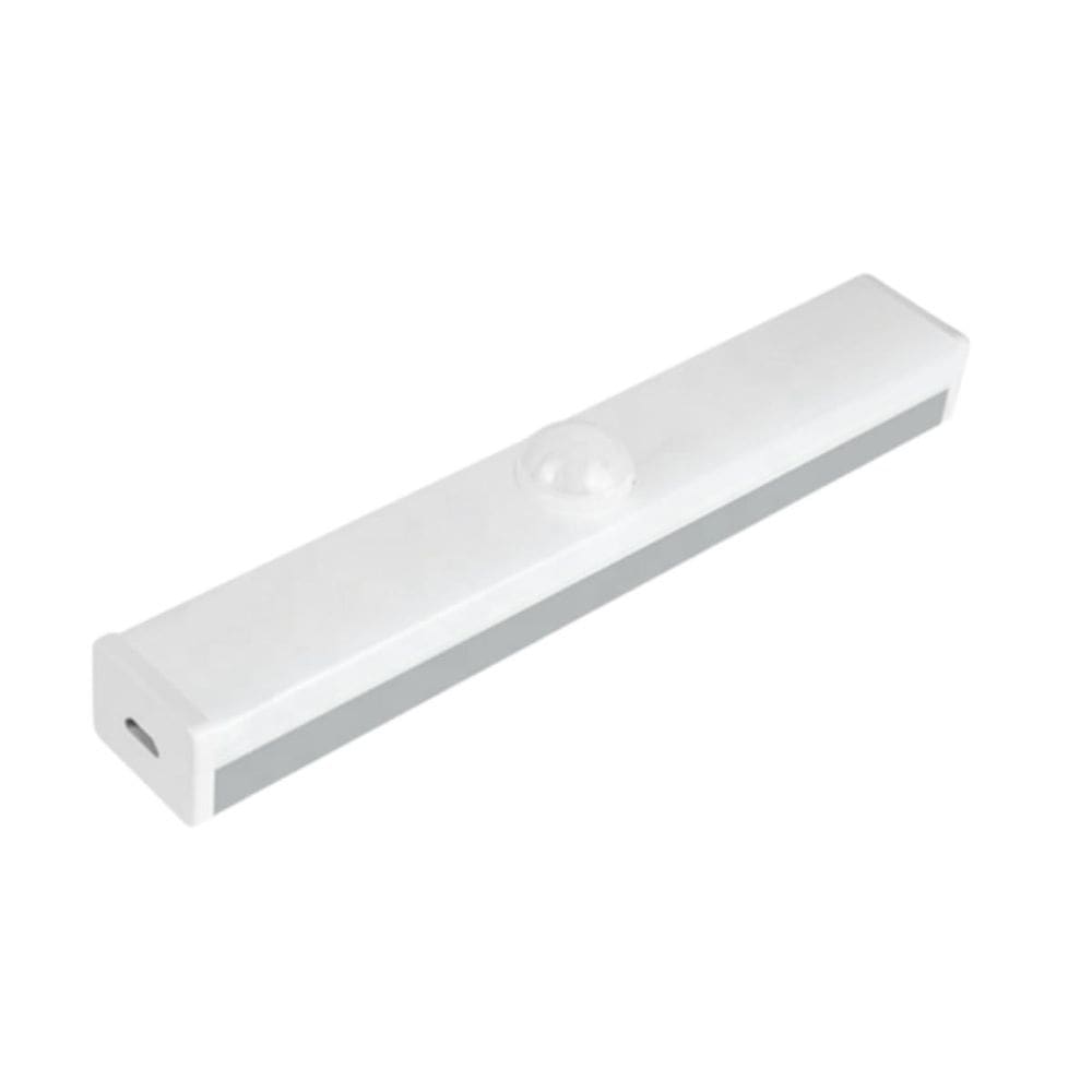 Luminária Barra Led Sobrepor 30Cm Com Sensor De Presença Usb