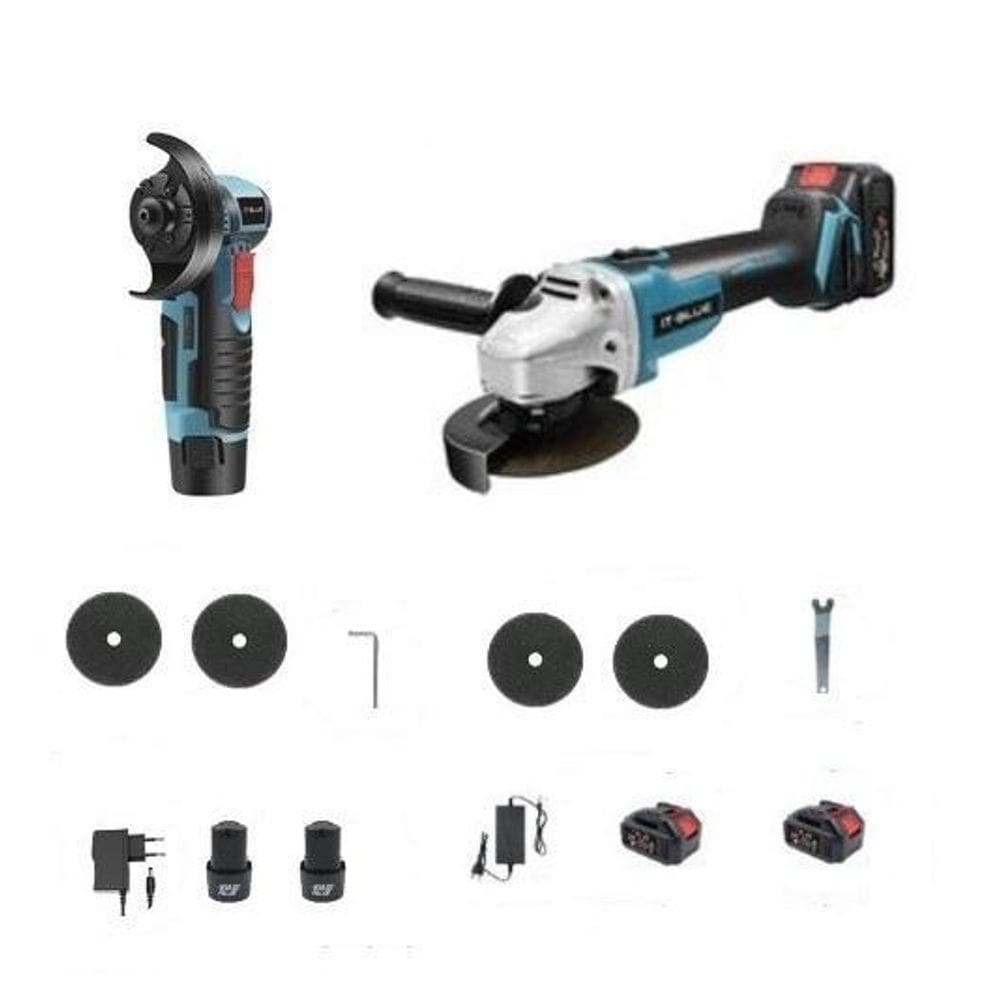 Kit 2 Lixadeira Esmerilhadeira A Bateria 21V
