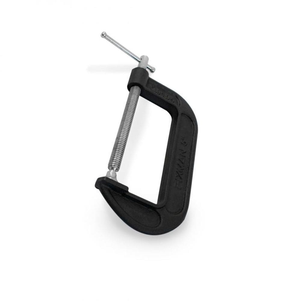 Grampo Sargento Tipo C 5 Pol - Fixman - 13,5 cm - Preto