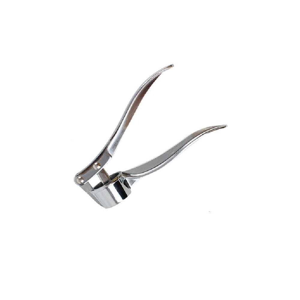 Espremedor De Alho De Aluminio Luxo 15Cm Na Cartela