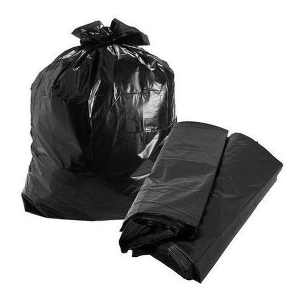 Saco De Lixo De 60 Litros Preto - 60x70x0,06 C-400 (4pcts)