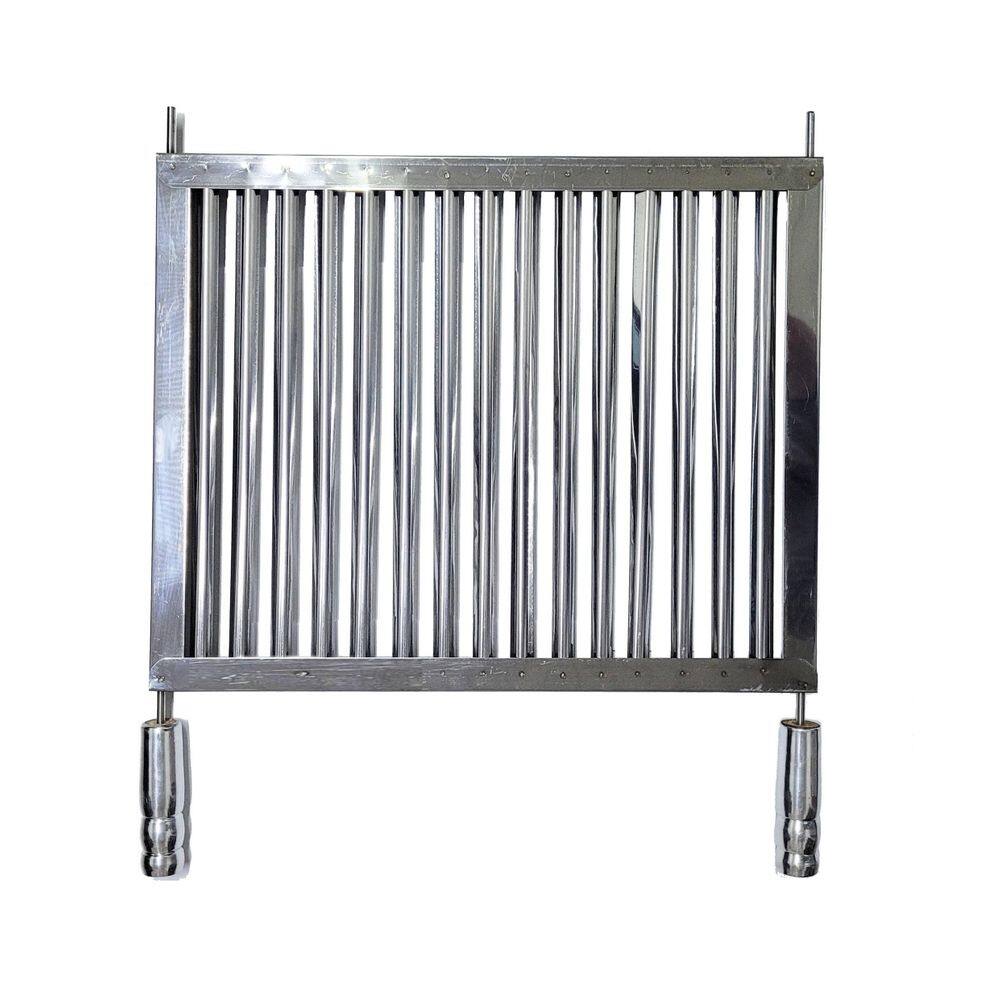 Grelha Inox Uruguaia 50X50 Parrilla Reforçada