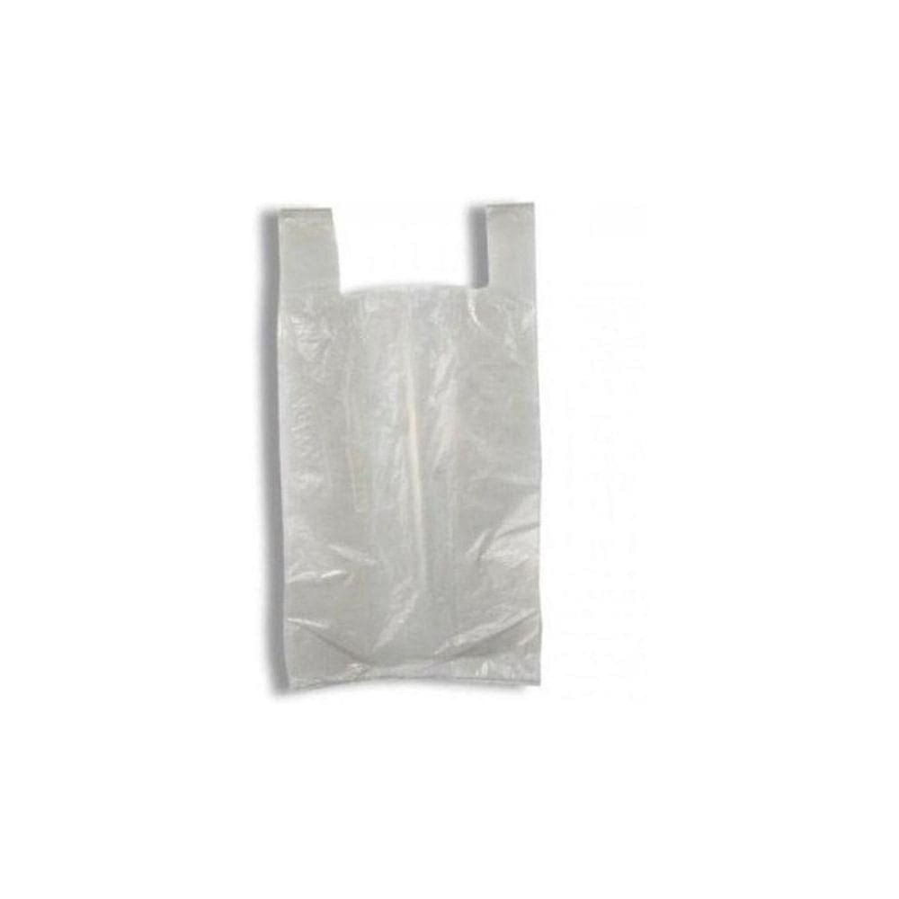 Sacolas Plasticas Branca Reciclada Reforçada 45x60 5 Kg