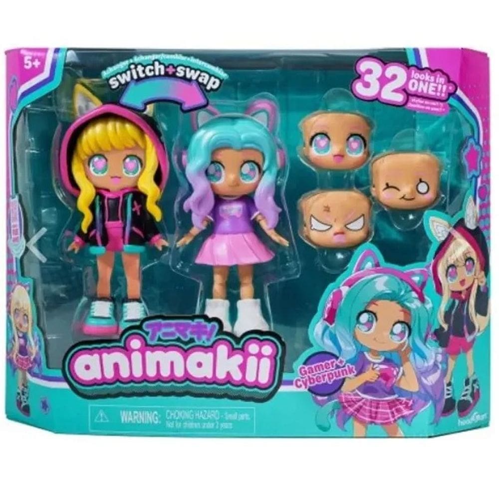 Boneca Animakii 32 Looks Multikids Br2457