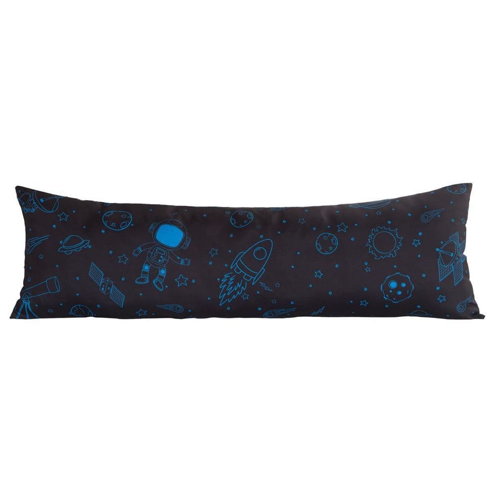 Capa Travesseiro Corpo Gigante 1,45X0,45 Fronha Astronauta