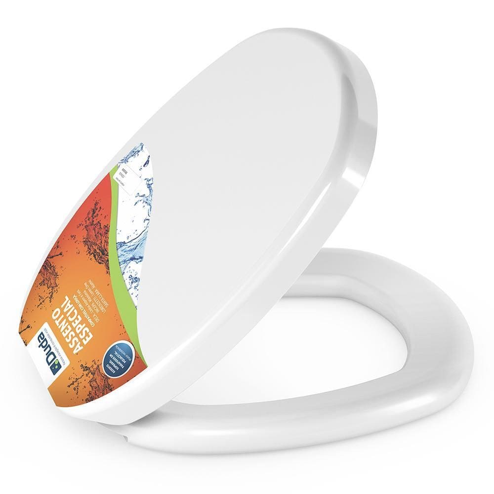 Assento Almofadado Aspen Branco Tampa Para Vaso Deca Branco