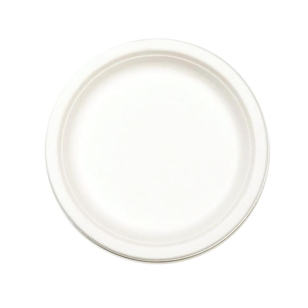 Prato Descartável Biodegradável Bagaço De Cana