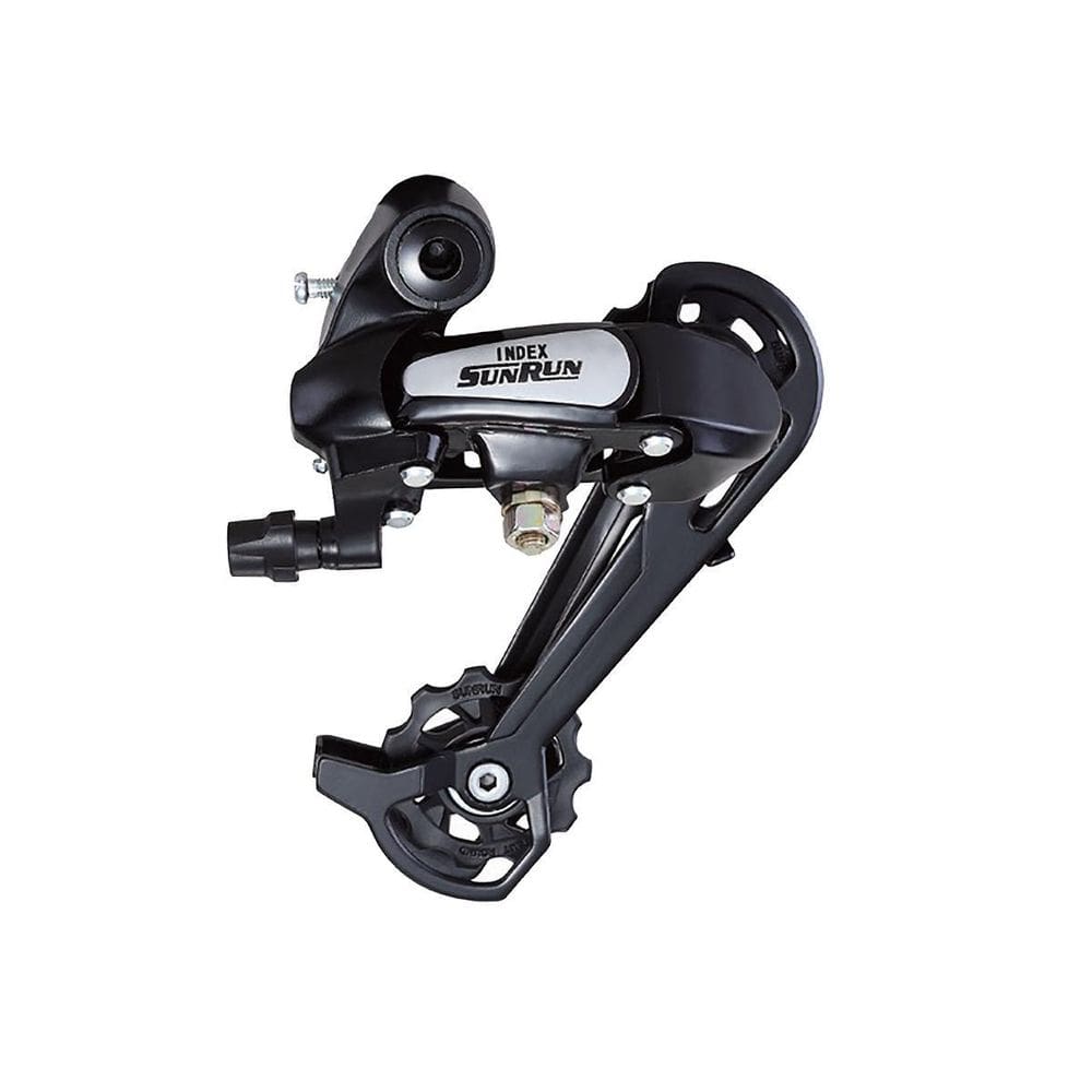 Cambio Traseiro Sunrun 7V 21V Indexado Prata 43D Cage Longo