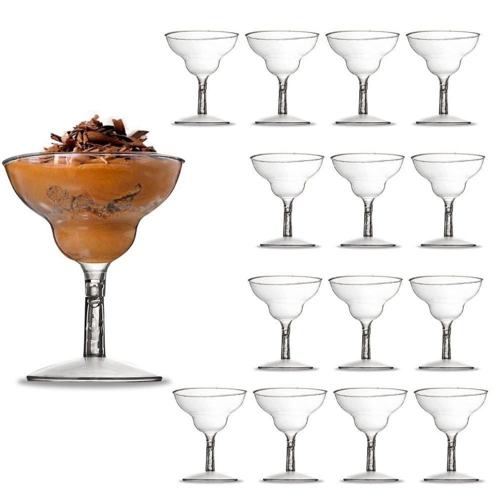 Taça Coupette Pequena Sobremesas 8X6,8Cm 30 Peças 50Ml