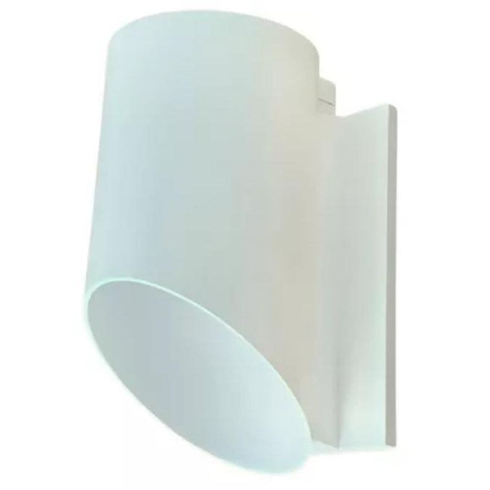 Arandela Viena Externa Facho Simples Chanfrado Branca