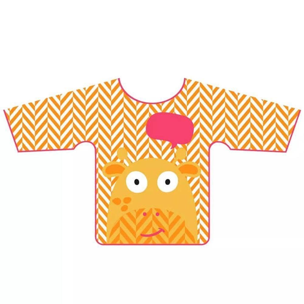 Babador Com Manga Girafa Multikids Baby - Bb343