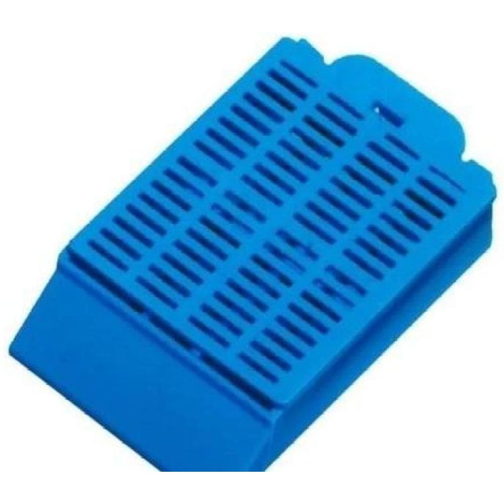 Cassete Histológico Azul Pacote Com 50 Unidades