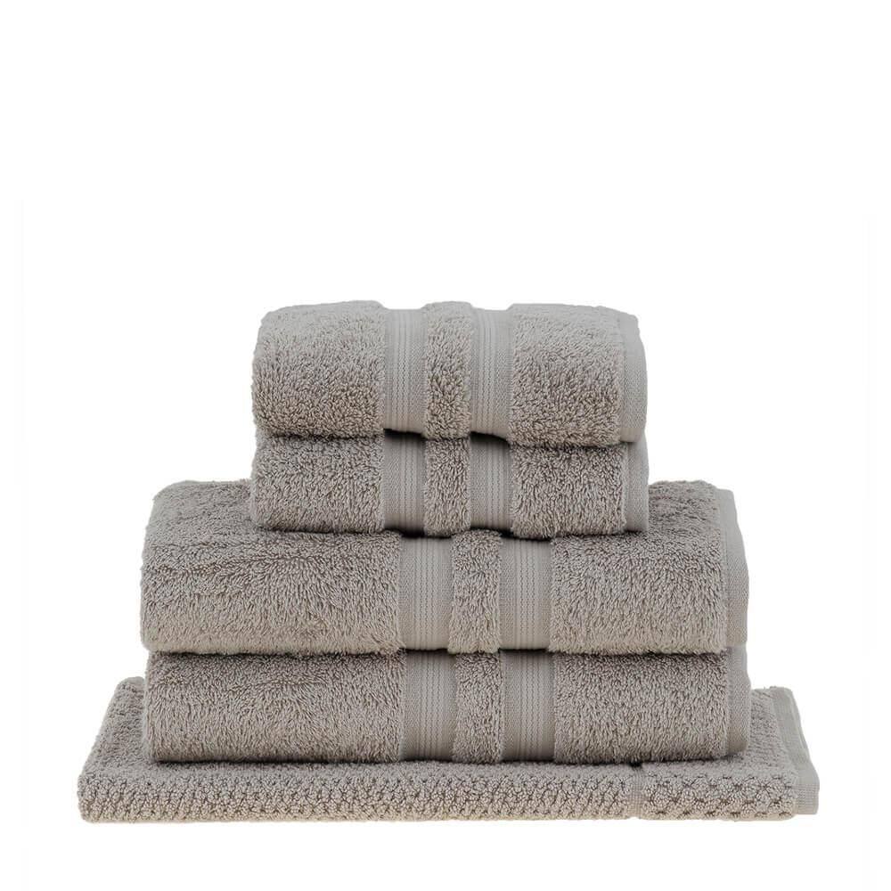 Jogo De Toalhas Banho Algodão Egípcio Bege Com 5 Buddemeyer