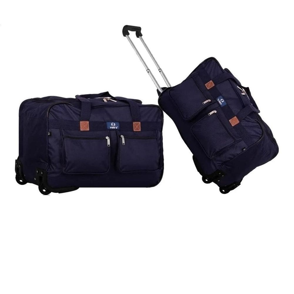 Sacola Bolsa Mala De Viagem De Bordo Grande Com Rodinhas