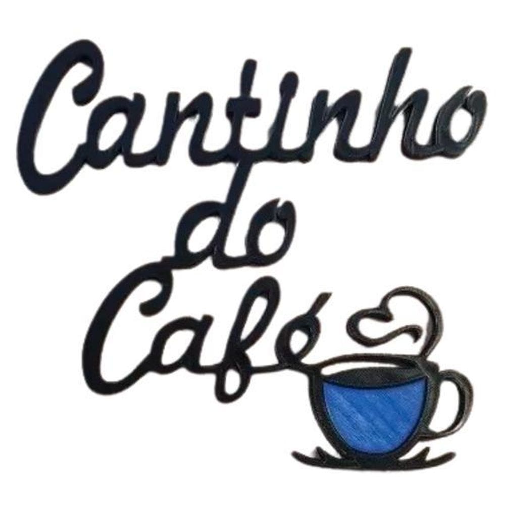 Decoração Placa Cantinho Do Café Parede Decorativo Aplique