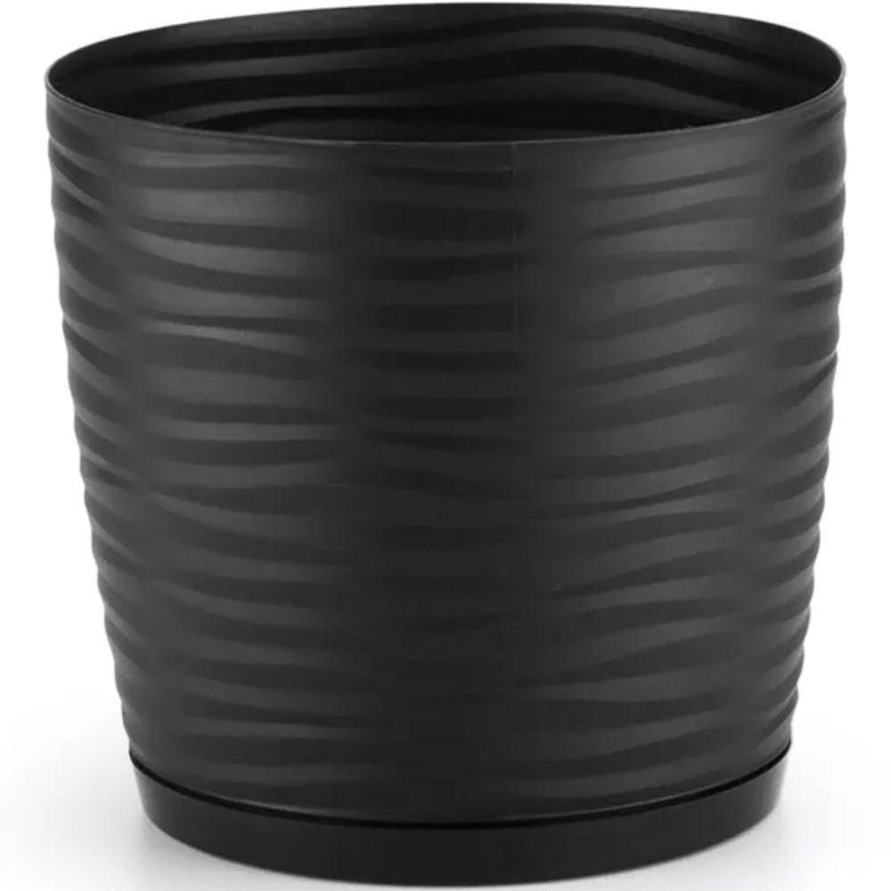 Vaso Redondo Dunas C/ Prato Acoplado 3,5 Litros