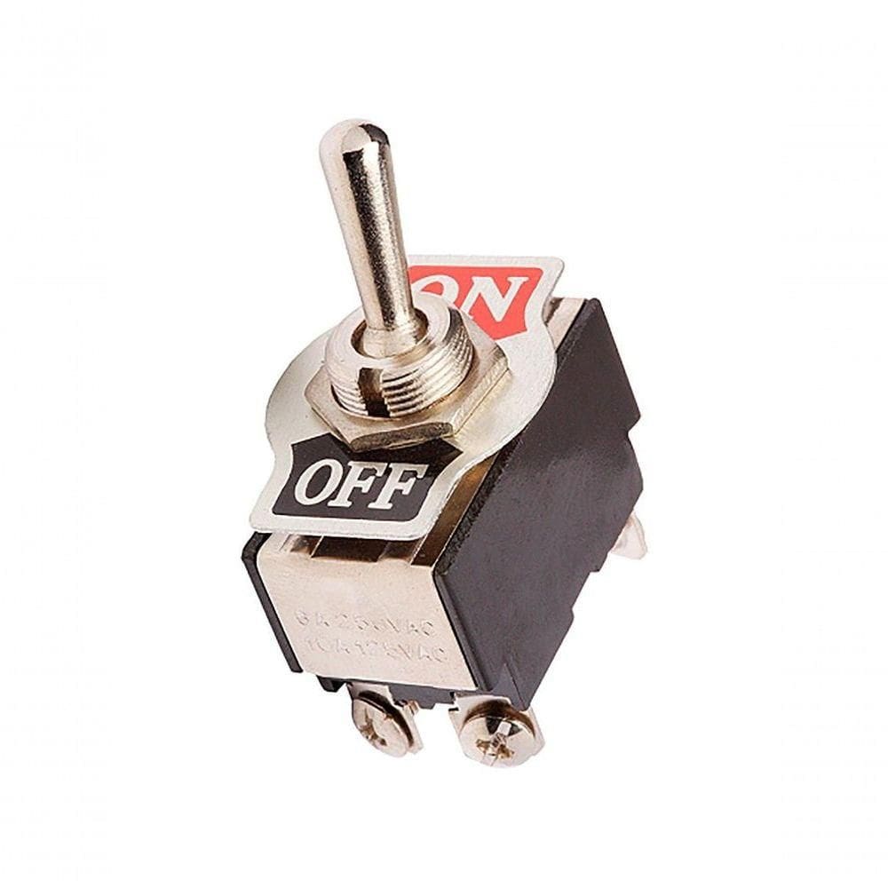 Chave On-off 4p 10a 125vac - 6a 250vac Kn3(b)201