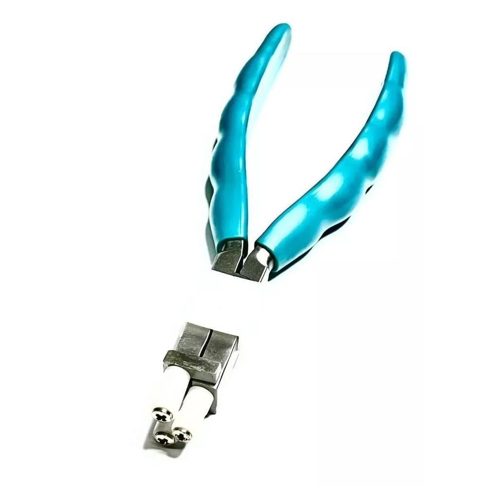 Alicate Óptico Tridente Nylon - Cabo Emborrachado - Cód. 07