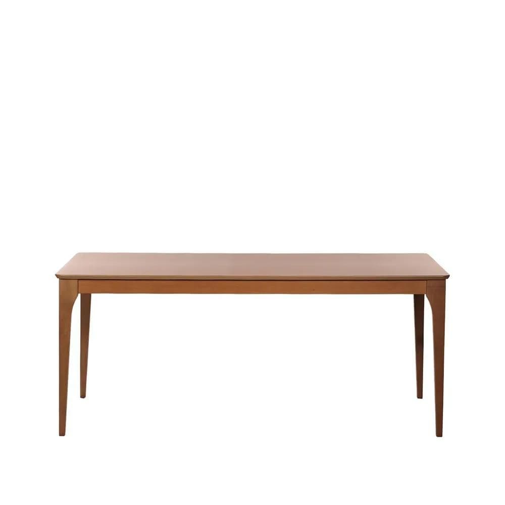 Mesa de Jantar Retangular para 6 Lugares Ella 184 cm - Natural c/ Canella