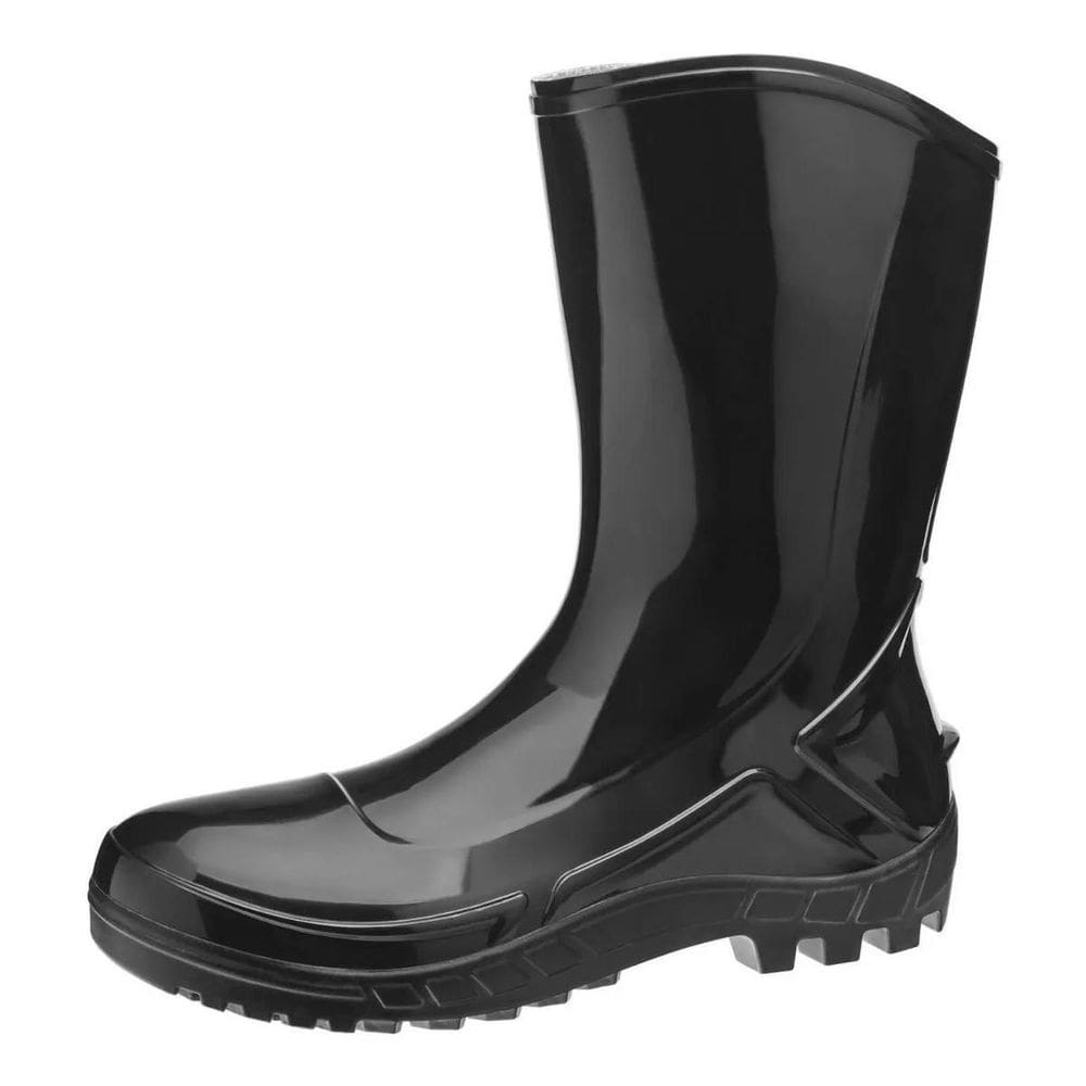 Bota Pvc Vulcaflex Sem Forro Preto Tam 35