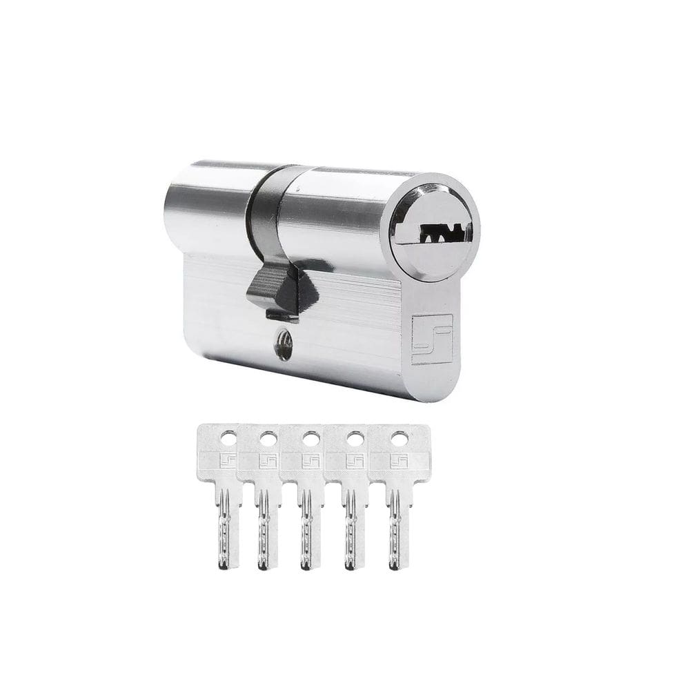 Cilindro Multiponto De 90mm Com 05 Chaves - Fortezza