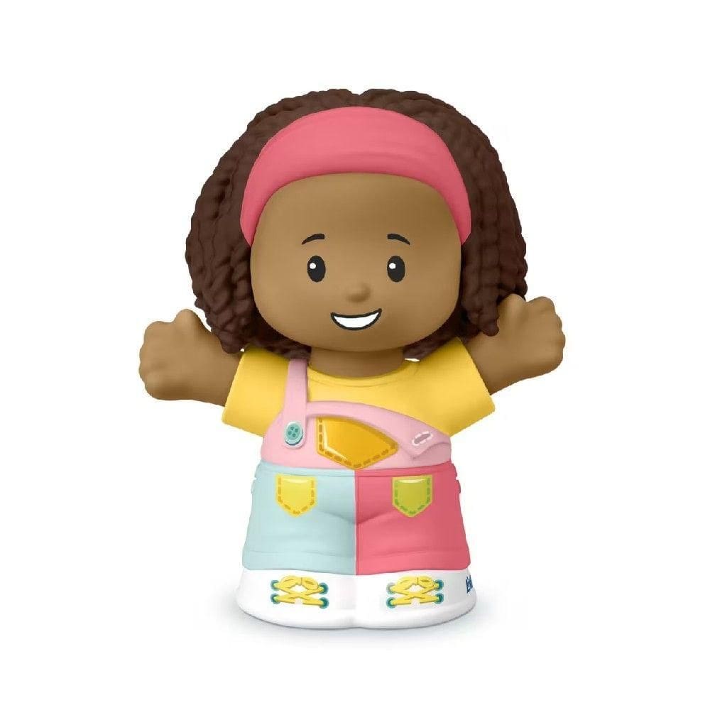 Little People Mini Figura Menina com Macacão - Mattel