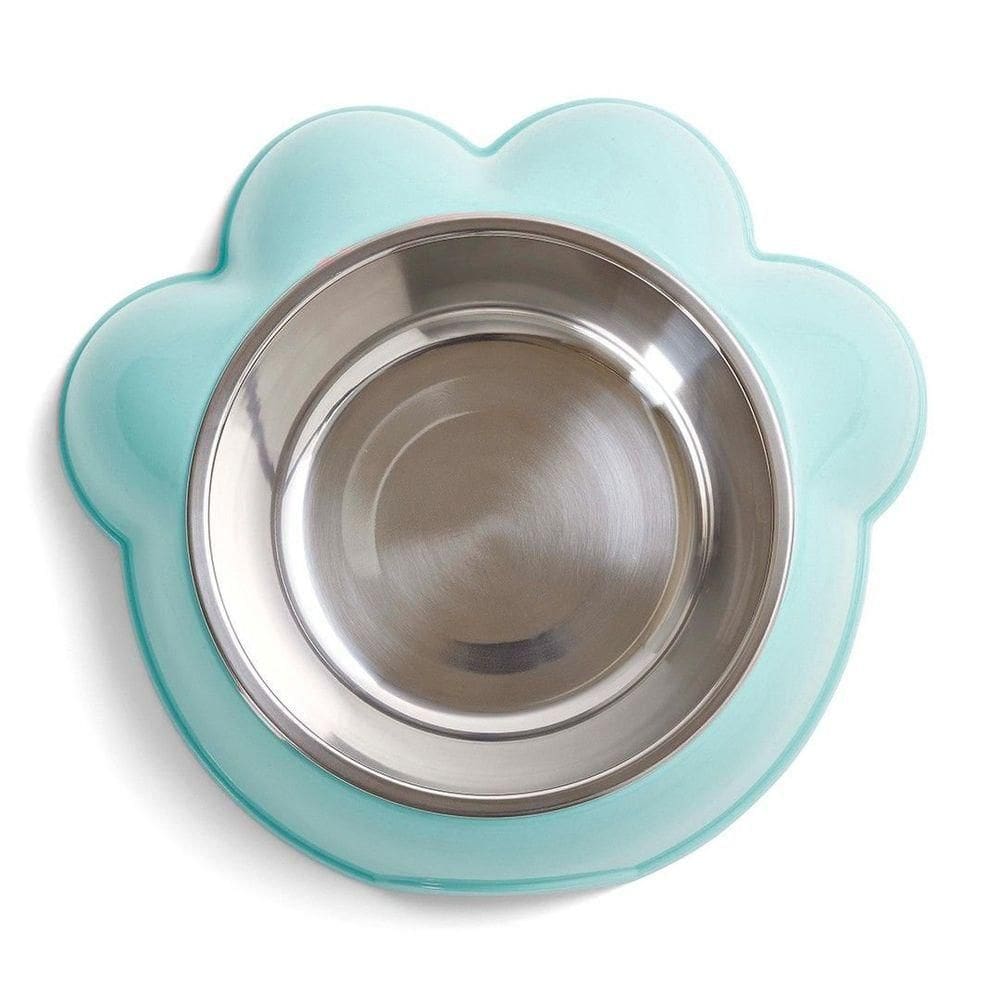 Comedouro Patas Pet Azul